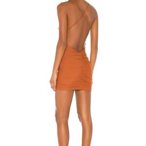 Superdown Sonora Cross Back Dress